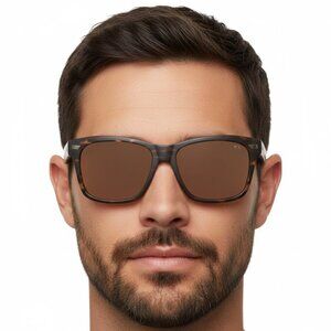 Costa Del Mar ARANSAS Gold Mirror Polarized Glass Square Men's Sunglass